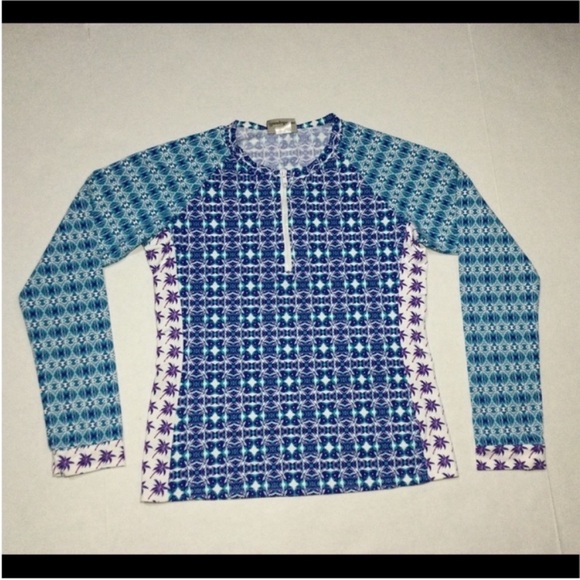 Tommy Bahama RashGuard Small - Picture 2 of 8